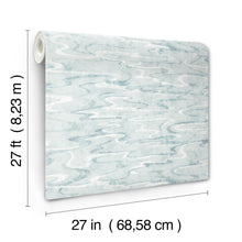 Dreamland Blue Natural Discovery Wallpaper by York Wallcoverings