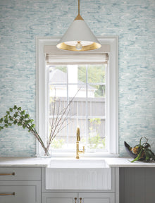 Dreamland Blue Natural Discovery Wallpaper by York Wallcoverings