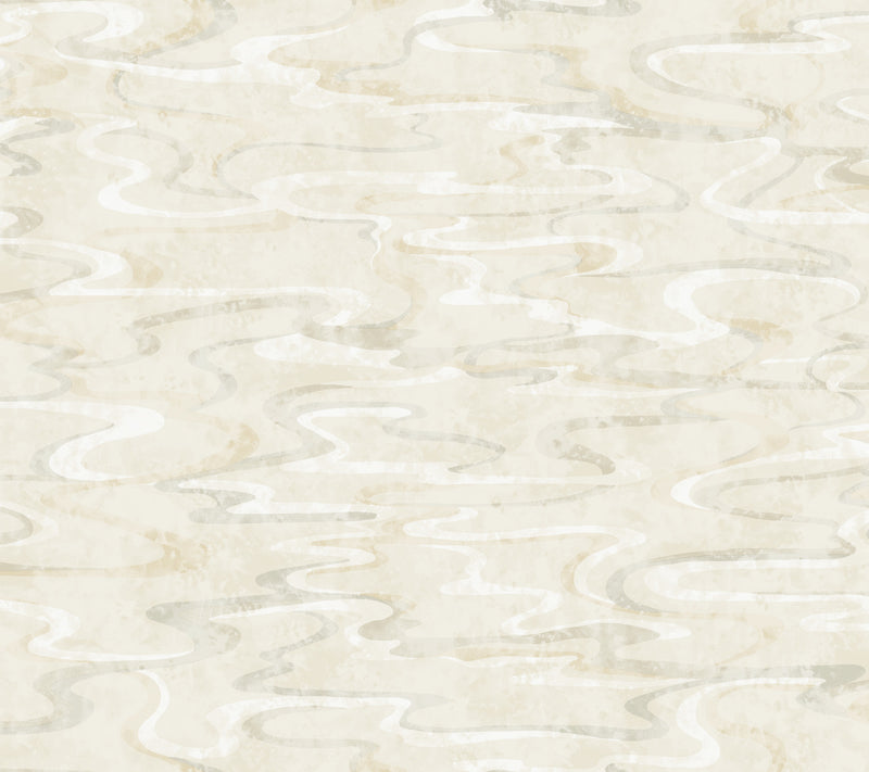 Dreamland Oyster Natural Discovery Wallpaper by York Wallcoverings