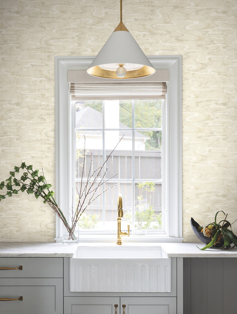 Dreamland Oyster Natural Discovery Wallpaper by York Wallcoverings
