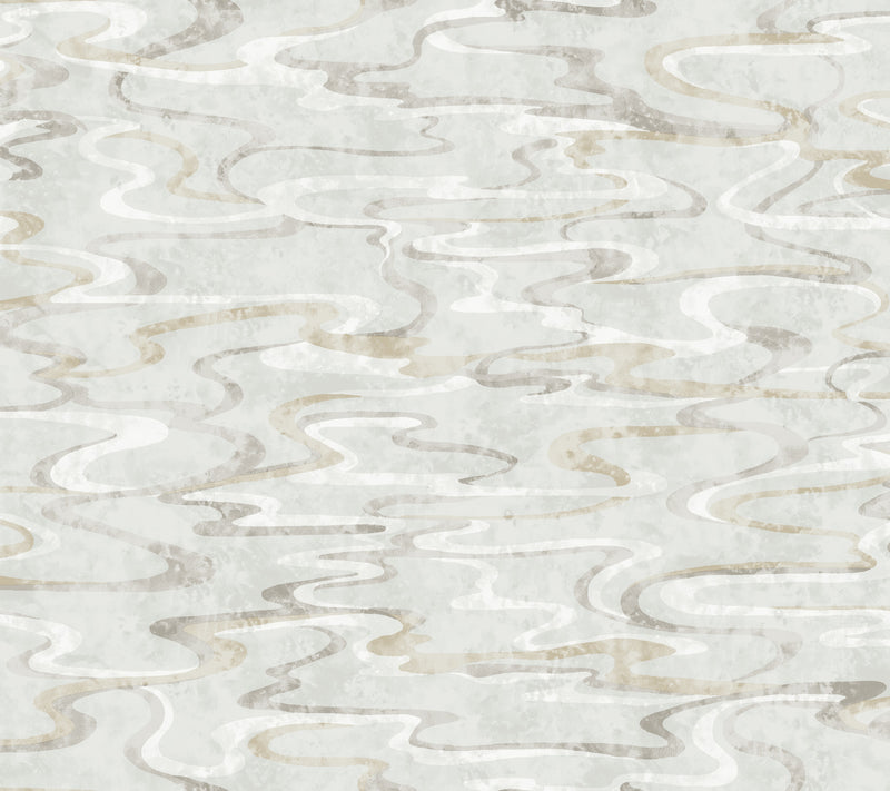 Dreamland Grey Natural Discovery Wallpaper by York Wallcoverings