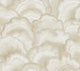 Candice Olson Abalone Fans Sand Natural Discovery Wallpaper by York Wallcoverings