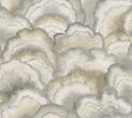 Candice Olson Abalone Fans Smokey Natural Discovery Wallpaper by York Wallcoverings