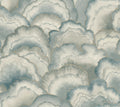 Candice Olson Abalone Fans Mist Natural Discovery Wallpaper by York Wallcoverings
