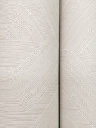 Candice Olson Fine Line Geometric Taupe Natural Discovery Wallpaper by York Wallcoverings