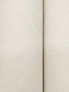 Candice Olson Fine Line Geometric Beige Natural Discovery Wallpaper by York Wallcoverings