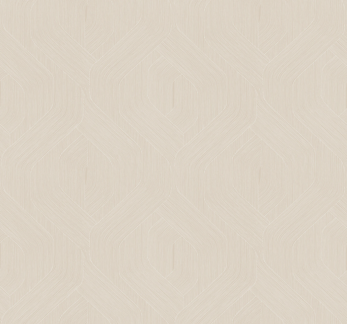 Candice Olson Fine Line Geometric Beige Natural Discovery Wallpaper by York Wallcoverings