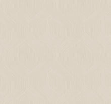 Candice Olson Fine Line Geometric Beige Natural Discovery Wallpaper by York Wallcoverings