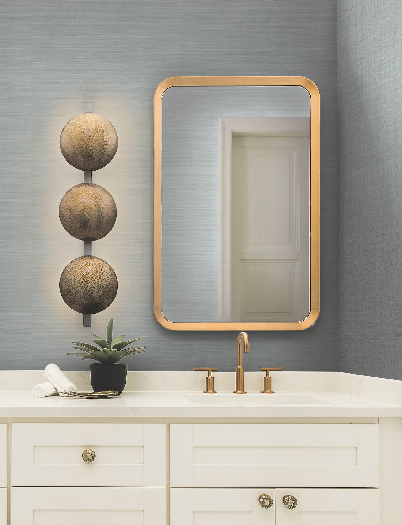Candice Olson Quiet Vista Mist Natural Discovery Wallpaper by York Wallcoverings