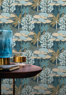 75380100 Marakanda Nuit D'Orient Wallpaper by Casamance