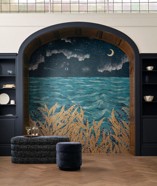 75432242 Callisto Nuit D'Orient Wallpaper by Casamance