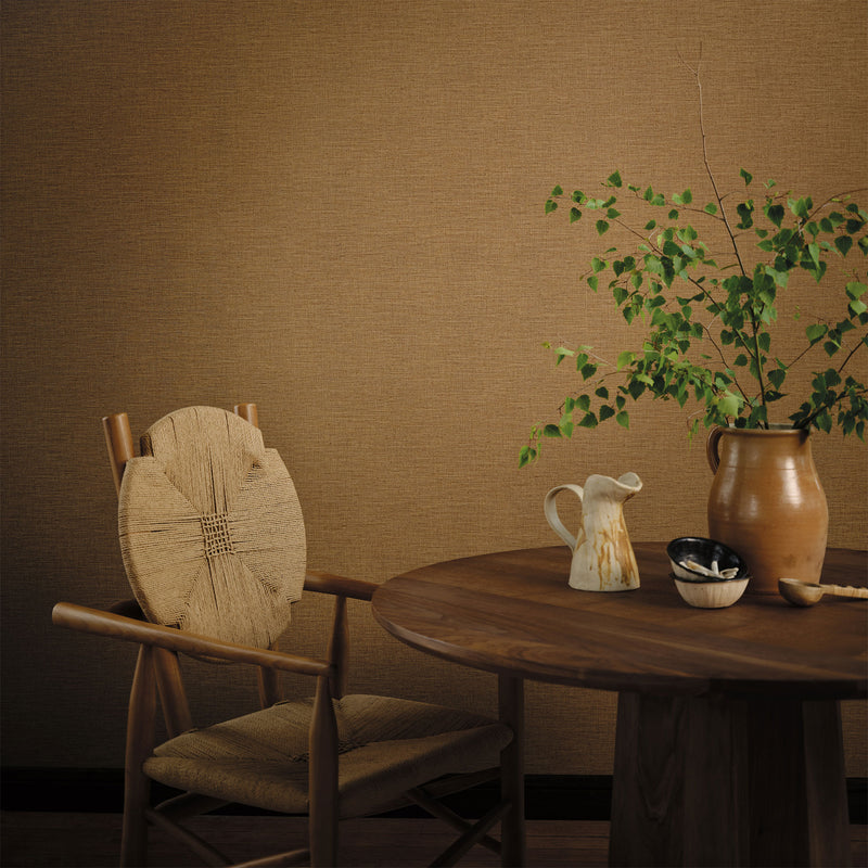 Nysa Linen Textured Wallcoverings Vol.II Wallpaper by Romo