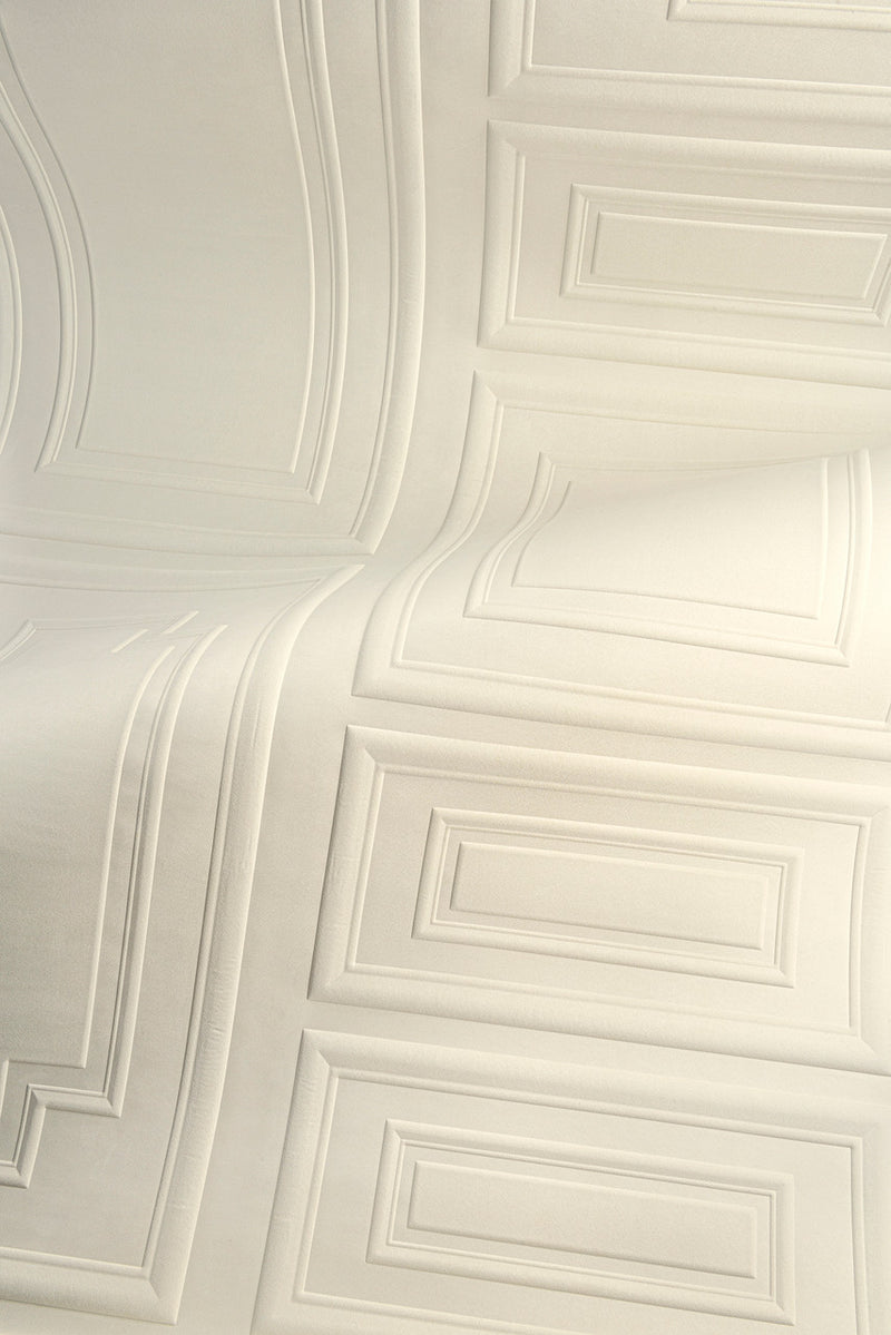 44022 Manoir Objet Cream Wallpaper By Arte