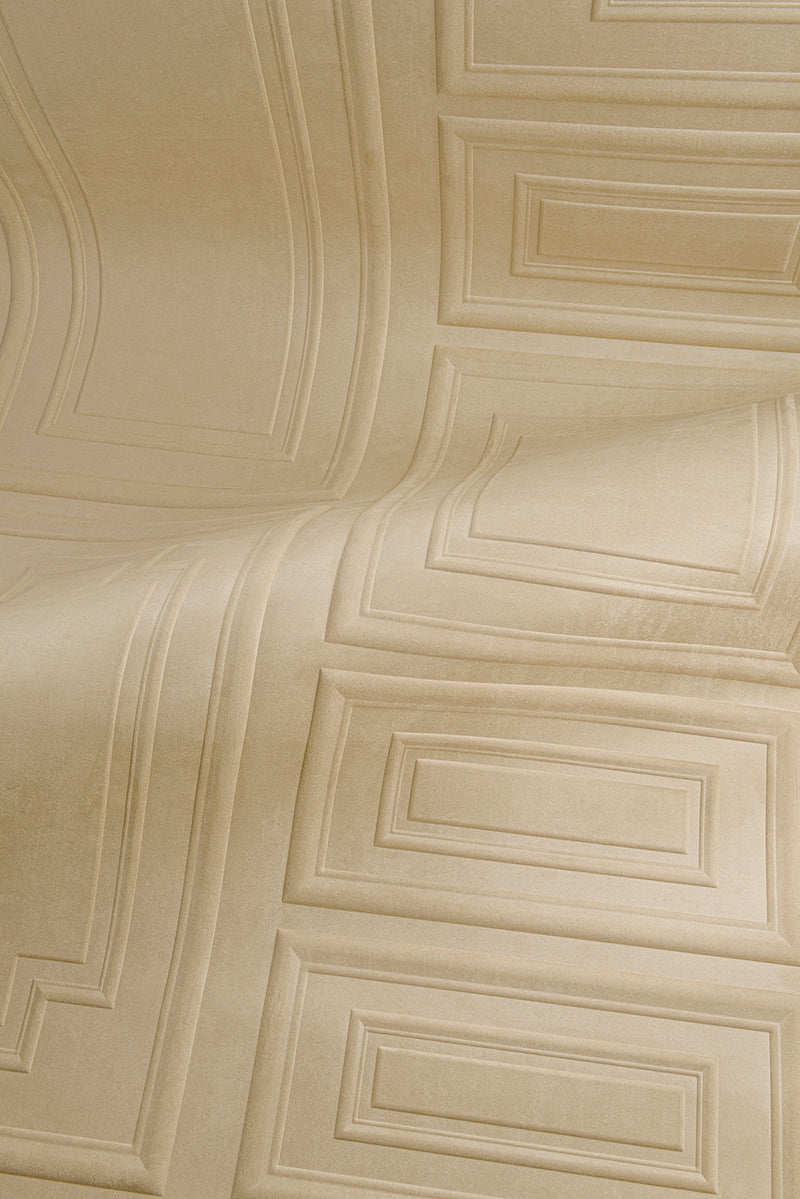 44024 Manoir Objet Beige Wallpaper By Arte