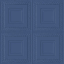 44030 Pantheon Objet Navy Wallpaper By Arte