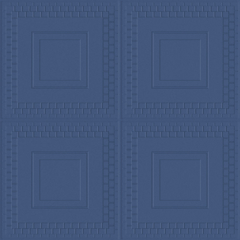 44030 Pantheon Objet Navy Wallpaper By Arte