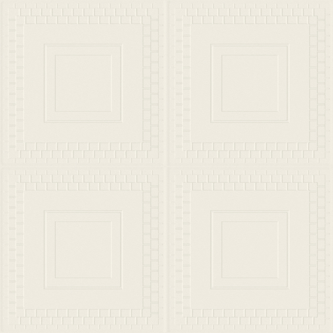 44034 Pantheon Objet Cream Wallpaper By Arte