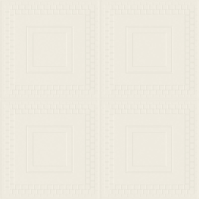 44034 Pantheon Objet Cream Wallpaper By Arte