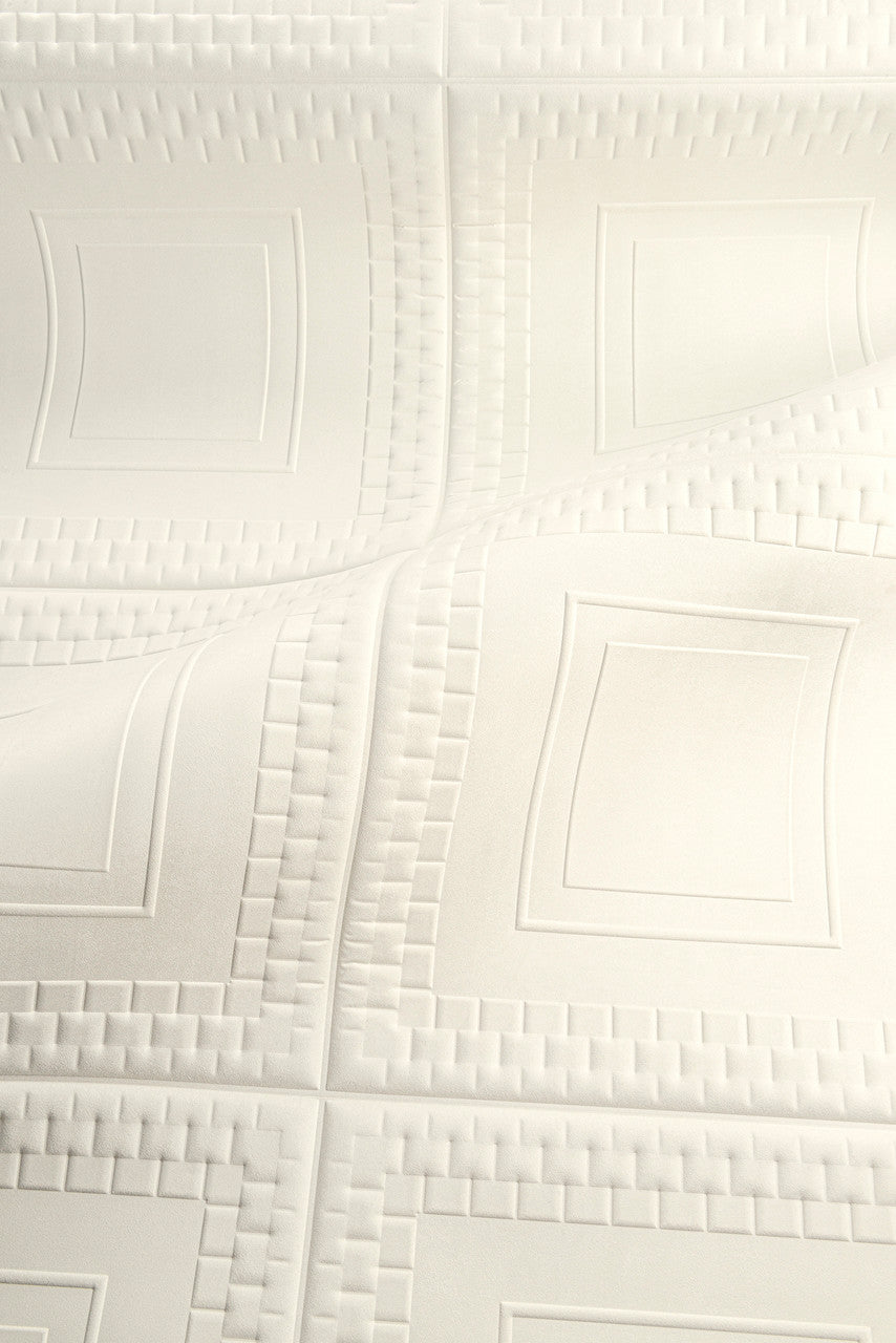 44034 Pantheon Objet Cream Wallpaper By Arte