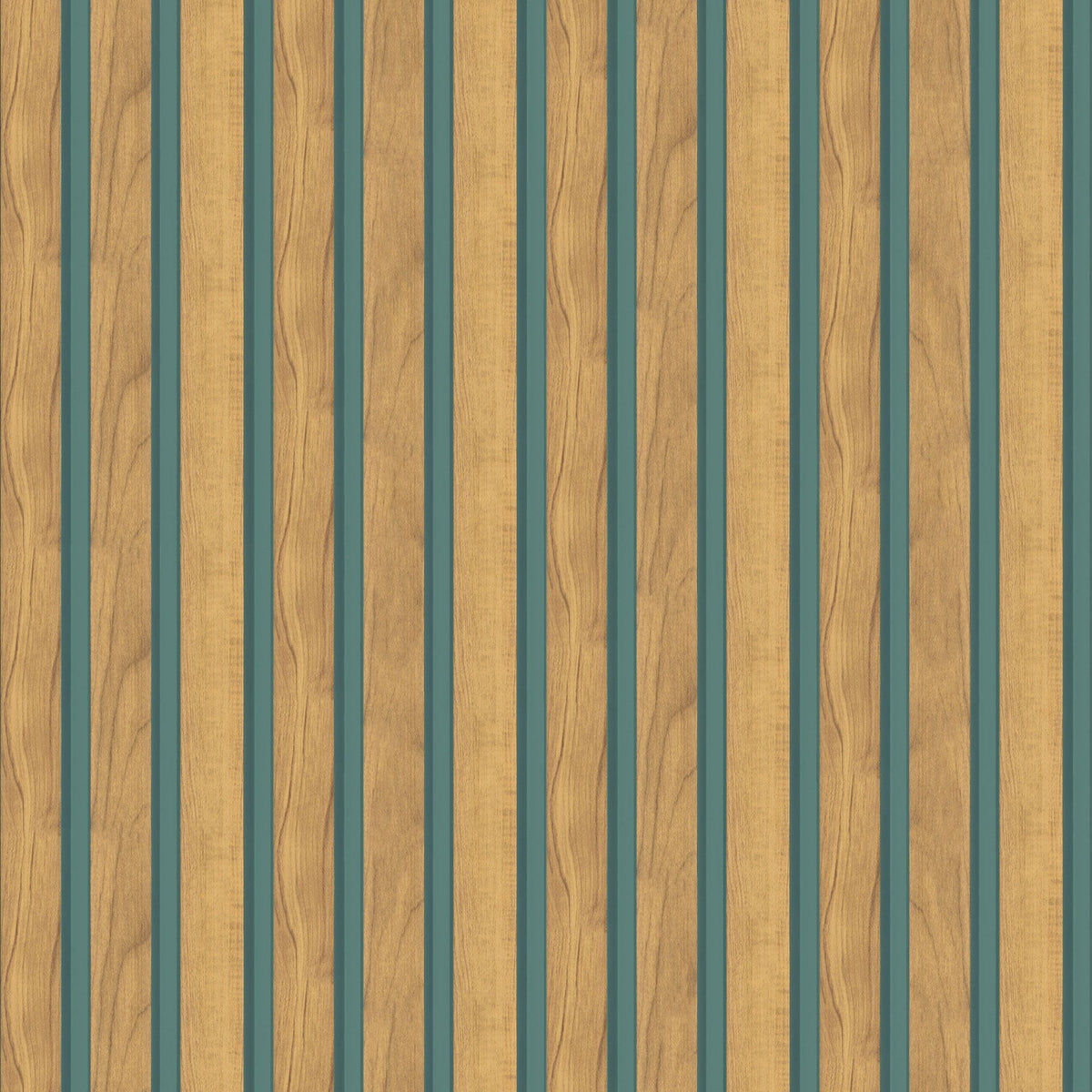 OG48015 Fusta Turquoise Wood Organics Wallpaper by Tres Tintas