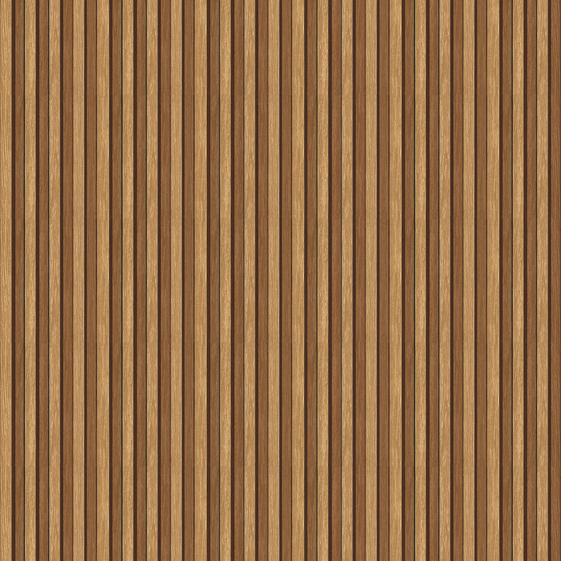 Fusta Brown Wood Organics Wallpaper by Tres Tintas