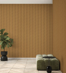 OG48023 Fusta Brown Wood Organics Wallpaper by Tres Tintas