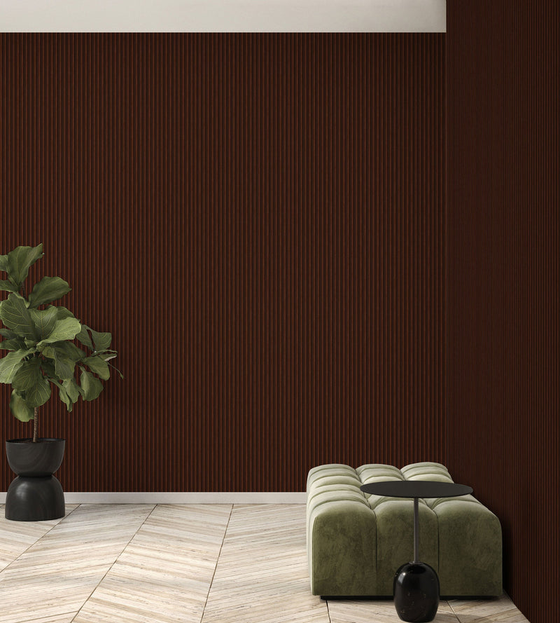 Fusta Terracotta Organics Wallpaper by Tres Tintas
