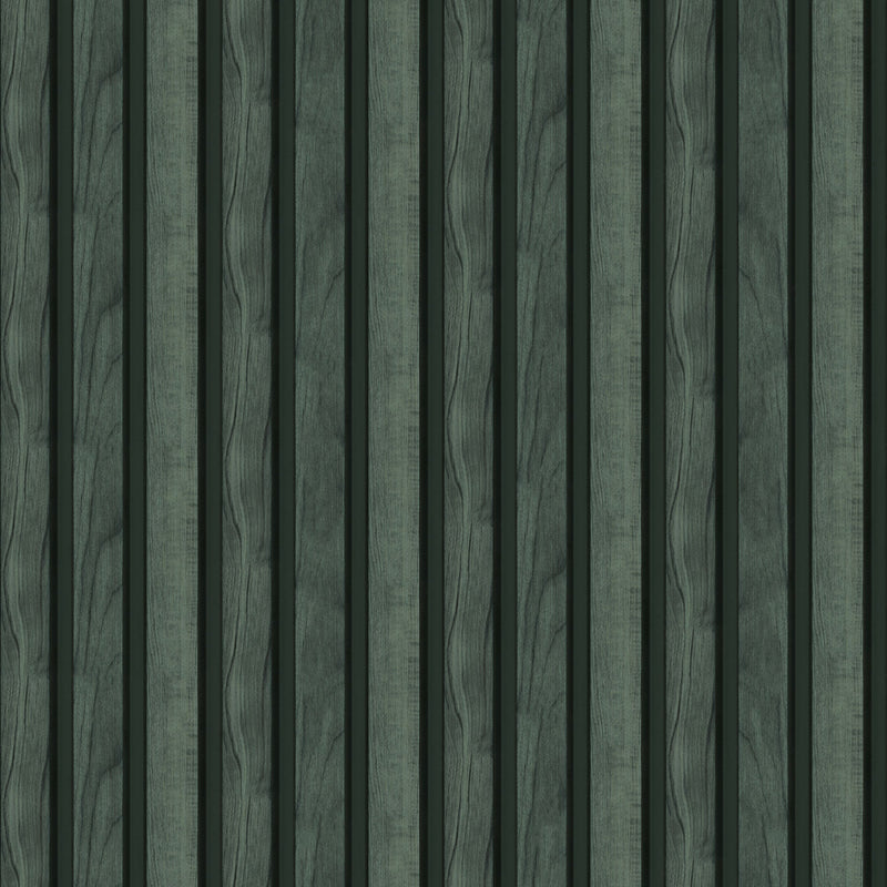 Fusta Dark green Organics Wallpaper by Tres Tintas