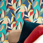 ABS50101W Riviera Peacock Wallpaper by Ohpopsi