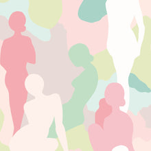 ABS50109W Silhouette Taffy Cream Wallpaper by Ohpopsi