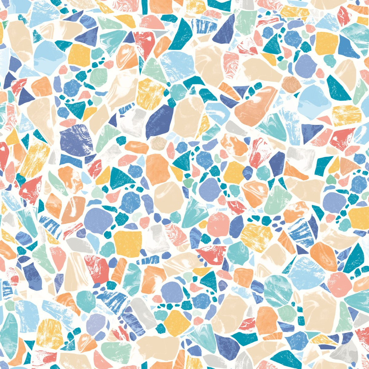 ABS50115W Fragments Indigo & Cider Wallpaper by Ohpopsi