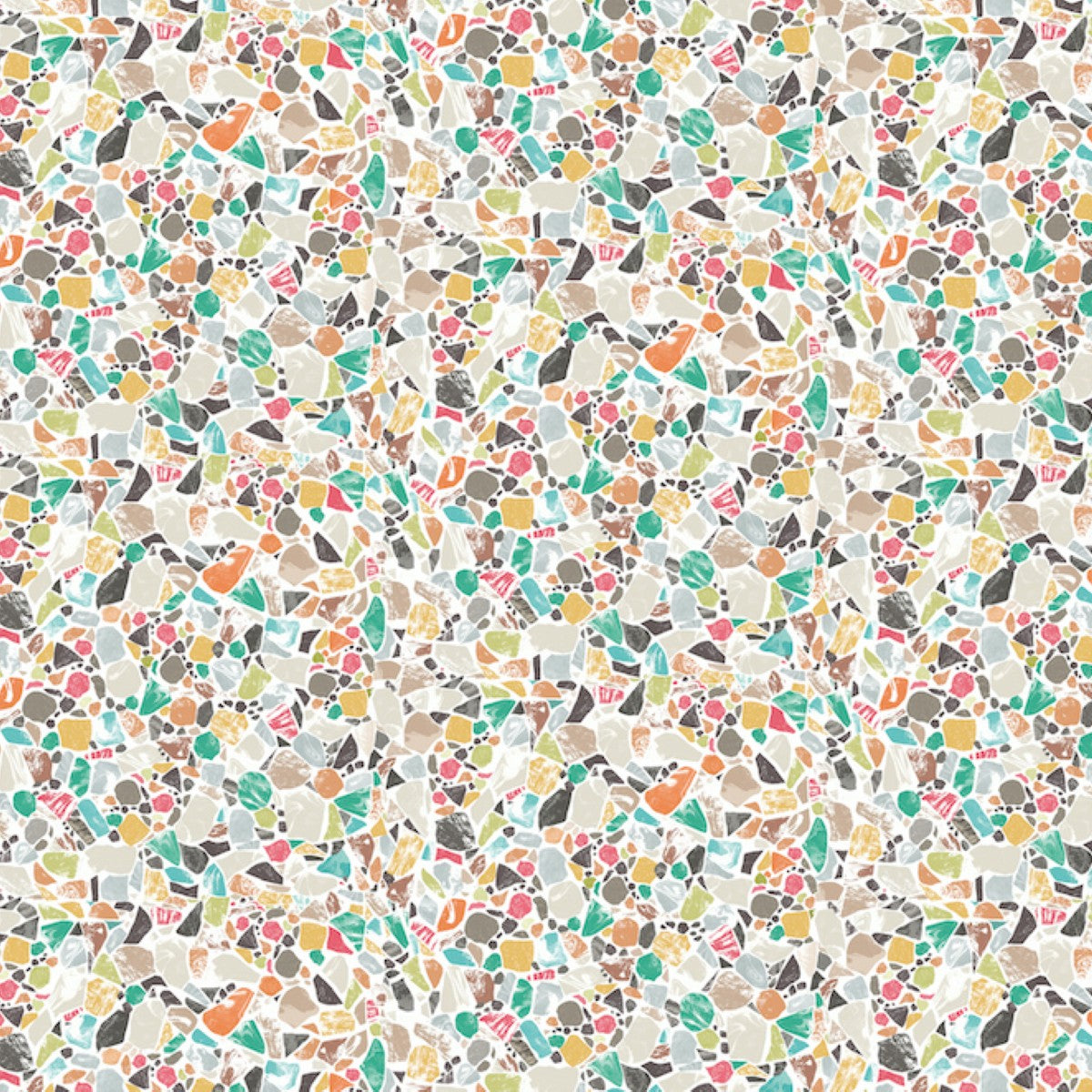ABS50118W Fragments Tiger & Jade Wallpaper by Ohpopsi
