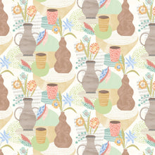 ABS50123W Pablo Smoke & Oyster Wallpaper by Ohpopsi