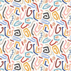 ABS50126W Squiggle Lapis & Honey Wallpaper by Ohpopsi