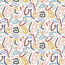 ABS50126W Squiggle Lapis & Honey Wallpaper by Ohpopsi