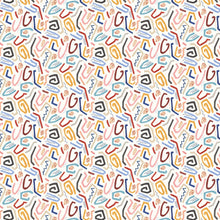 ABS50126W Squiggle Lapis & Honey Wallpaper by Ohpopsi