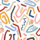 ABS50126W Squiggle Lapis & Honey Wallpaper by Ohpopsi