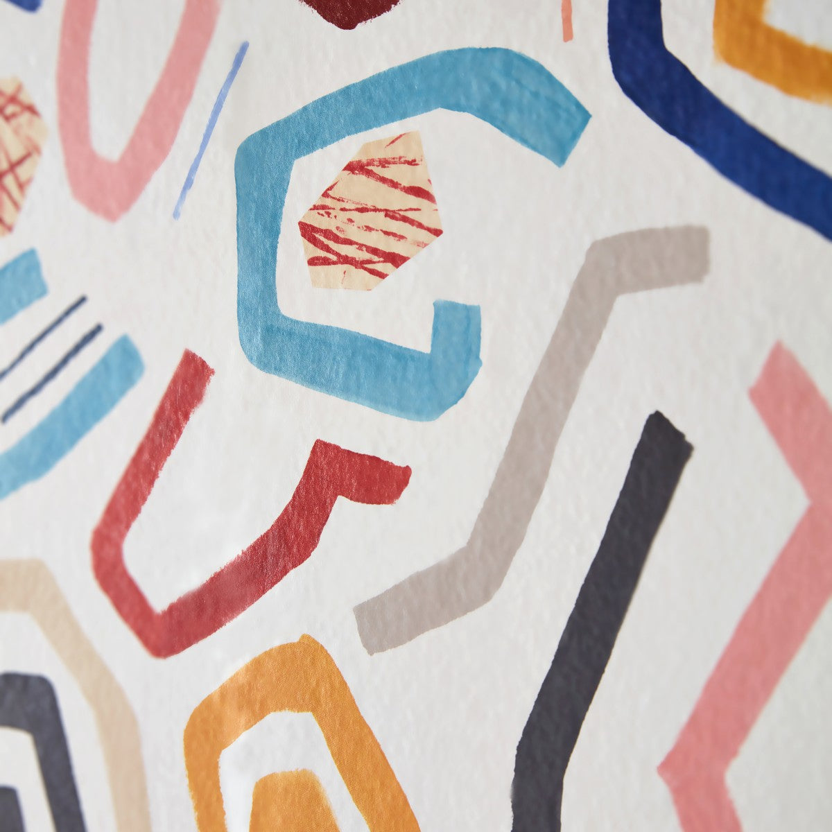 ABS50126W Squiggle Lapis & Honey Wallpaper by Ohpopsi