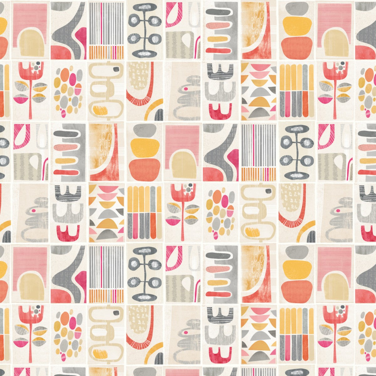 ABS50129W Snip Snip Tulip & Smoke Wallpaper by Ohpopsi