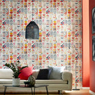 ABS50129W Snip Snip Tulip & Smoke Wallpaper by Ohpopsi