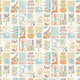 Snip Snip Sepia & Sage Abstract Wallpaper by Ohpopsi