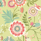 IKA50108W Ichika Trail Coral & Apple Wallpaper by Ohpopsi