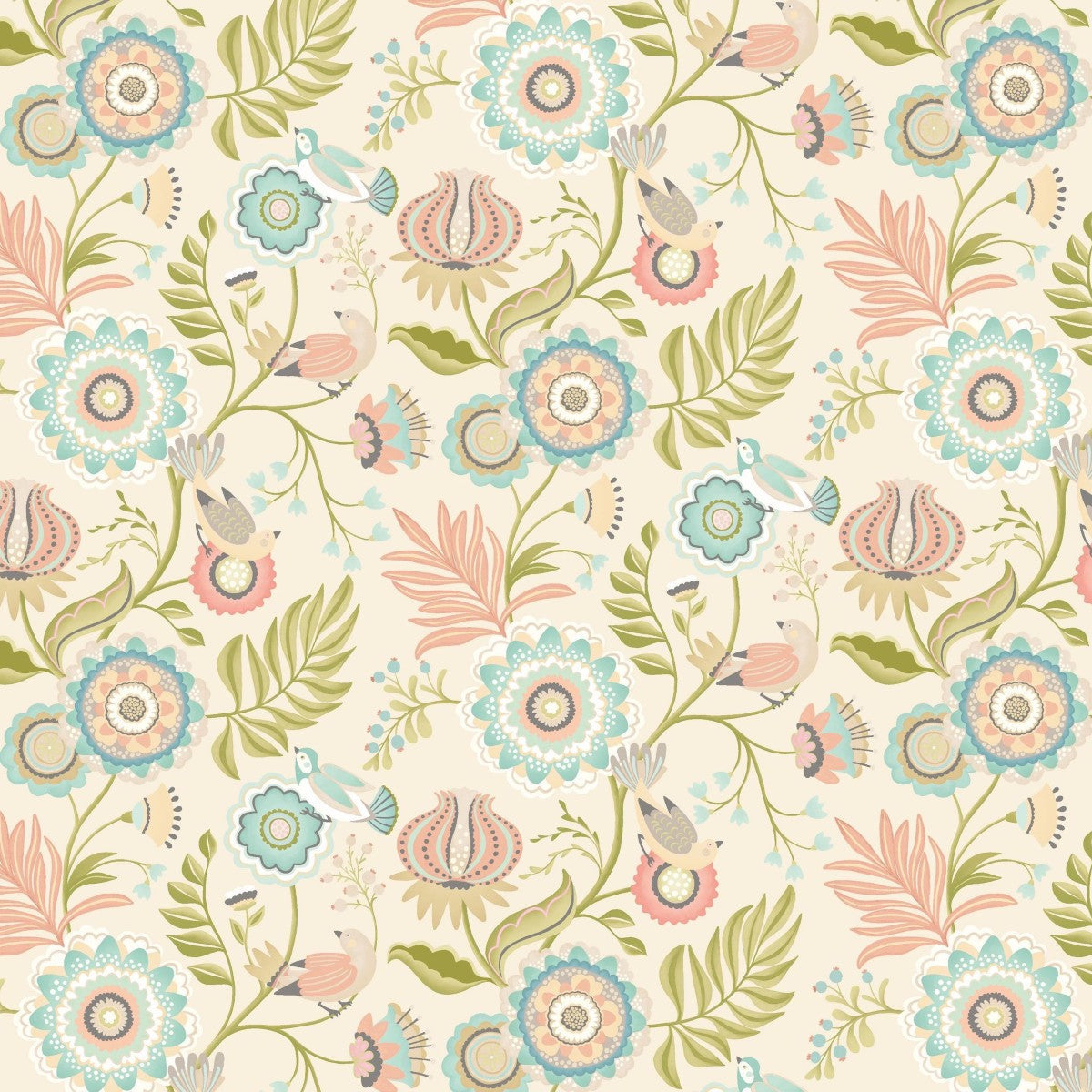 IKA50109W Ichika Trail Soft Pastel Wallpaper by Ohpopsi