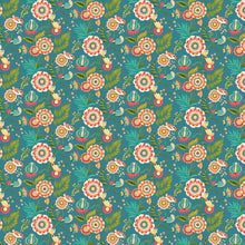 IKA50112W Ichika Trail Peacock Wallpaper by Ohpopsi