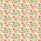 IKA50113W Ichika Trail Coral & Linen Wallpaper by Ohpopsi