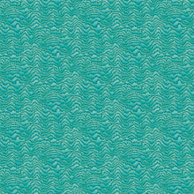 IKA50119W Contour Turquoise & Lemon Wallpaper by Ohpopsi