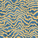 Contour Denim & Ochre Ichika Wallpaper by Ohpopsi