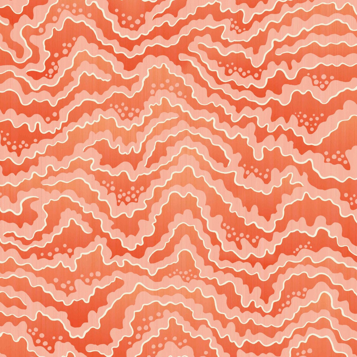 IKA50122W Contour Pumpkin Wallpaper by Ohpopsi