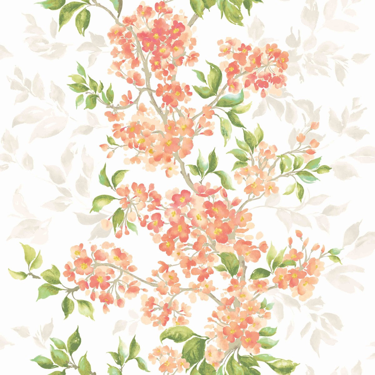 IKA50126W Sakura Peach Wallpaper by Ohpopsi