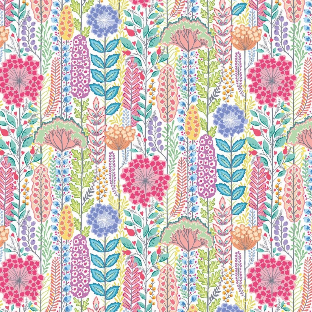IKA50130W Seedheads Garden Riot Wallpaper by Ohpopsi